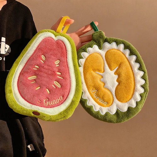 Absorbent Hand Towels Kitchen Hanging Towels for Hands Kitchen Accessories Bathroom Washing Hand Towels