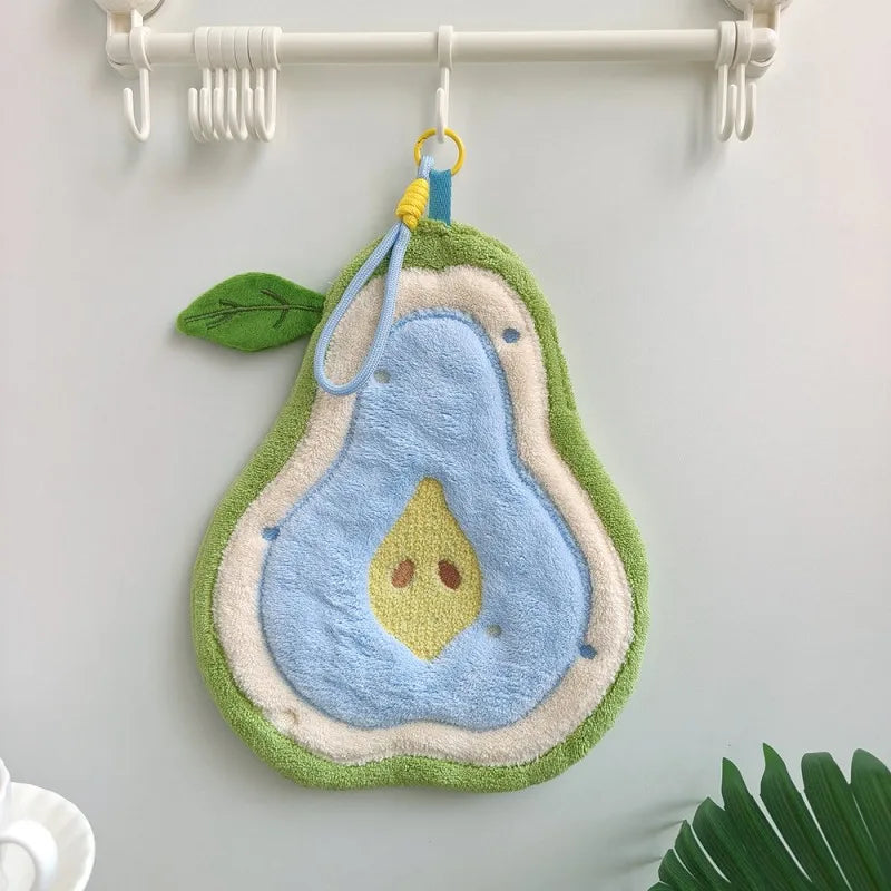 Absorbent Hand Towels Kitchen Hanging Towels for Hands Kitchen Accessories Bathroom Washing Hand Towels